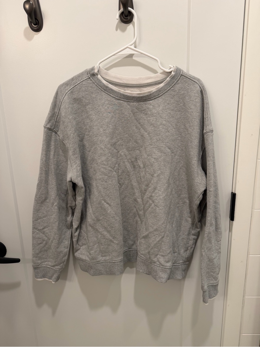 Goodfellow & Co Men’s Crewneck Sweater in Light Gray